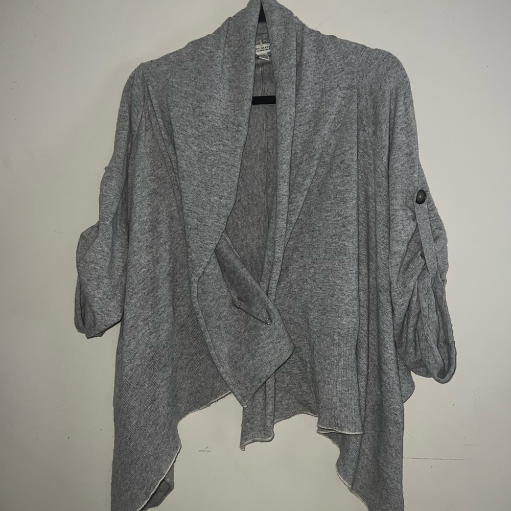 Banana Republic Gray Women's Draped Cardigan